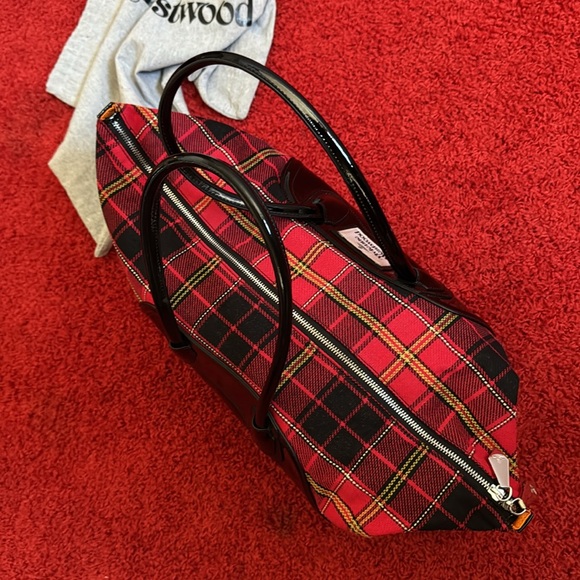 Vivienne Westwood NWT SHIRLEY LARGE YASMIN RED/blk AW2020 - Picture 6 of 17